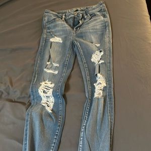 Women’s AE  Super Stretch Jeans size 4 EUC